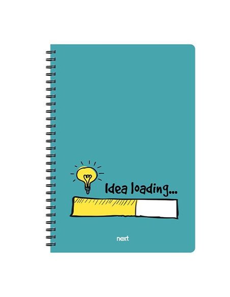 Next trends idea τετράδιο σπιράλ 2 θέματα 70 φύλλα 17x25εκ.