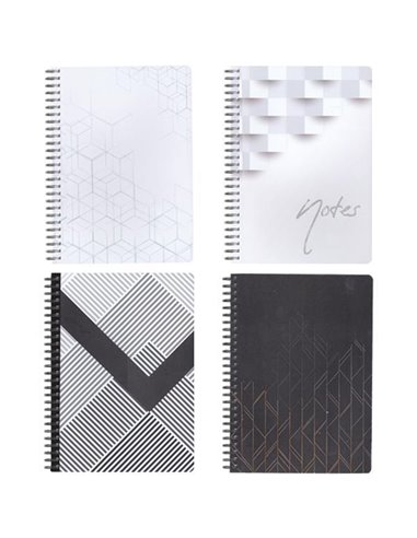 Next fine lines τετράδιο σπιράλ 21x29εκ. 3θεμ., 105φ.