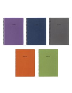 Next natural τετράδιο σπιράλ 21x29εκ. 4θεμ., 140φ.