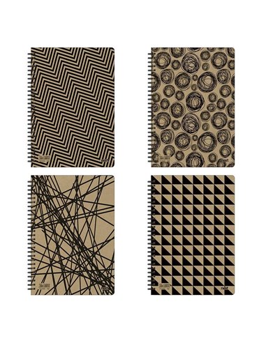 Next eco τετράδιο σπιράλ 21x29εκ. 3θεμ.