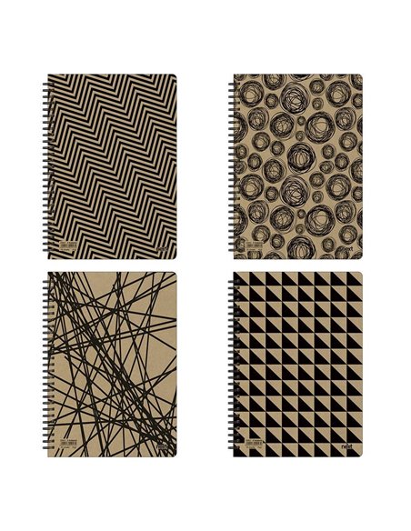 Next eco τετράδιο σπιράλ 21x29εκ. 3θεμ.