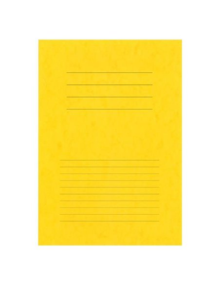 Next δίφυλλο παρουσίασης πρεσπάν κίτρινο Υ30,5x22εκ.