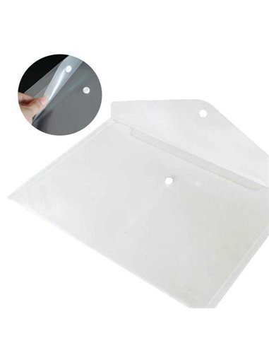 Φάκελος κουμπί Α5 170mic διάφανος