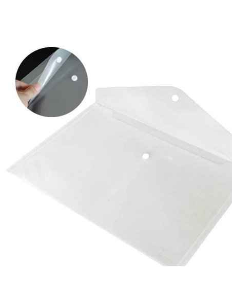 Φάκελος κουμπί Α5 170mic διάφανος