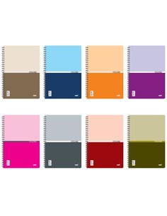 Next colours τετράδιο σπιράλ 17x25εκ. 2θεμ.