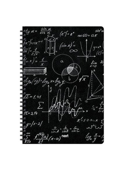 Next trends mathematics τετράδιο σπιράλ 3 θέματα 105 φύλλα 21x29εκ.