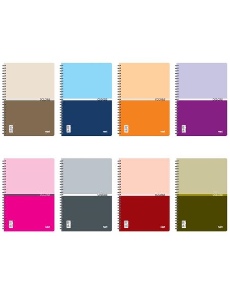 Next colours τετράδιο σπιράλ 17x25εκ. 1θεμ.