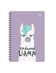 Next trends lama τετράδιο σπιράλ 3 θέματα 105 φύλλα 17x25εκ.