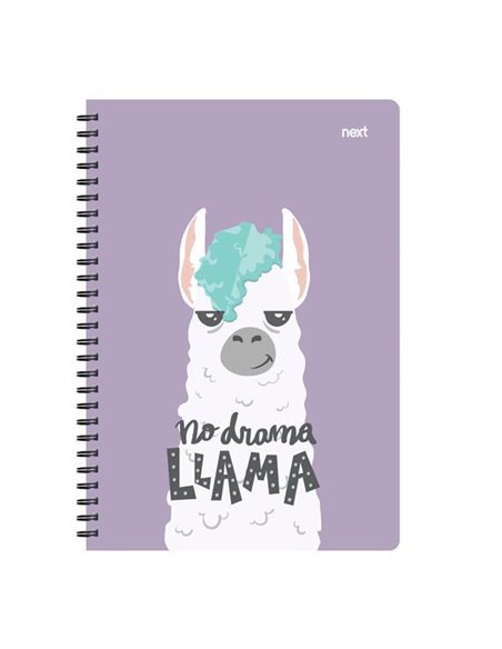 Next trends lama τετράδιο σπιράλ 3 θέματα 105 φύλλα 17x25εκ.