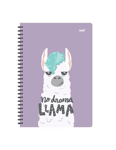 Next trends lama τετράδιο σπιράλ 3 θέματα 105 φύλλα 21x29εκ.