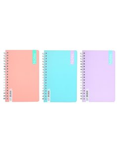 Τετράδιο σπιράλ Notes 2 θέματα 70 φύλλα 10,5x16,5εκ.