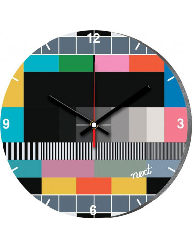 Νext ρολόι Ø31εκ. "τηλεόραση"