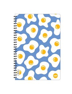 Next trends eggs τετράδιο σπιράλ 2 θέματα 70 φύλλα 17x25εκ.