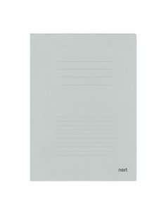 Next φάκελος αρχειοθέτησης με αυτιά μανίλα ανοιχτό γκρι Υ35x25εκ.