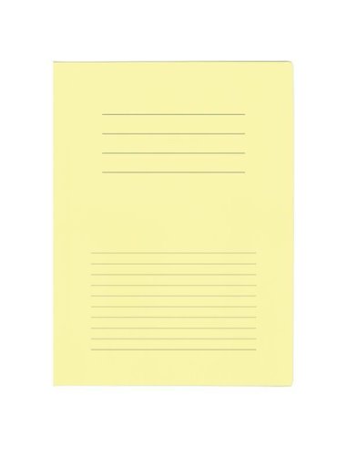 Next δίφυλλο παρουσίασης μανίλα κίτρινο Υ30,5x22εκ.