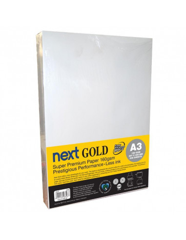 Next Gold A3 160γρ. 250φ. premium copy paper