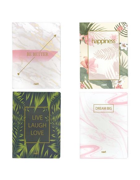 Next τετράδιο καρφίτσα Dreams 21x29εκ. 40φ.