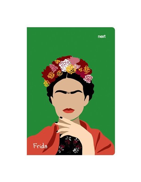 Next trends Frida τετράδιο καρφίτσα 17x25εκ. 40φ.