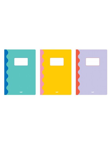 Next τετράδιο καρφίτσα  Wave 17x25εκ. 40φ.