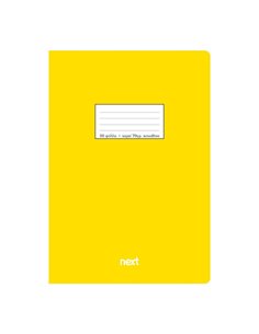 Next τετρ. καρφίτσα κίτρινο 17x25εκ. 50φυλ.