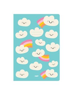 Next trends clouds τετράδιο καρφίτσα 17x25εκ. 40φ.