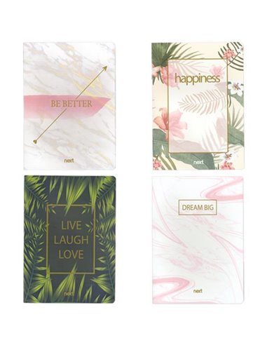 Next τετράδιο καρφίτσα Dreams 17x25εκ. 40φ.