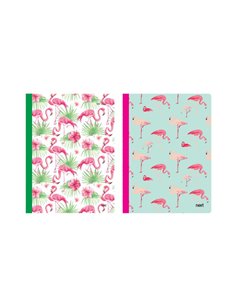 Next flamingo 360° τετράδιο flexi 17x25εκ.128σελ. 2θ
