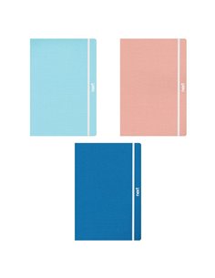 Next nomad τετράδιο flexi 17x25εκ. 2θεμ. 160σελ.