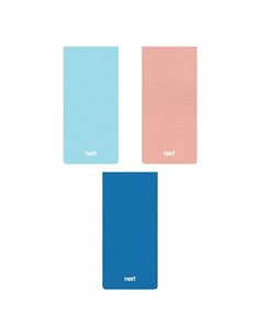 Next μπλοκ 3plus (dots+σαμουά ατύπωτο +καρέ) 8x17εκ..3θ., 192σελ.