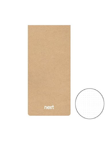 Next eco dots μπλοκ flexi 8x17εκ. 1θ. 160σελ.