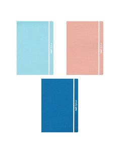 Next τετράδιο 3plus (dots+σαμουά ατύπωτο + καρέ) 21x29εκ..3θ., 192σελ.