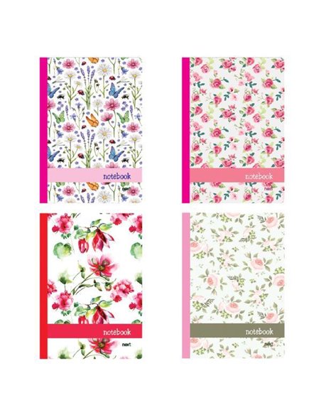 Next romantic 360° τετράδιο flexi 14x21εκ. 3θεμ. 192σελ.