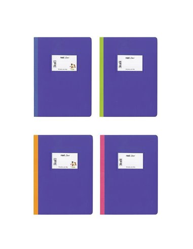 Next τετράδιο flexi ριγέ μπλε 17x25εκ. 50φ.