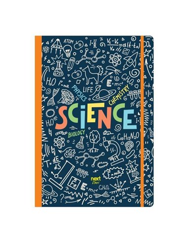 Next trends Science τετράδιο flexi λάστιχο 21x29εκ. 2θεμ. 80φ.