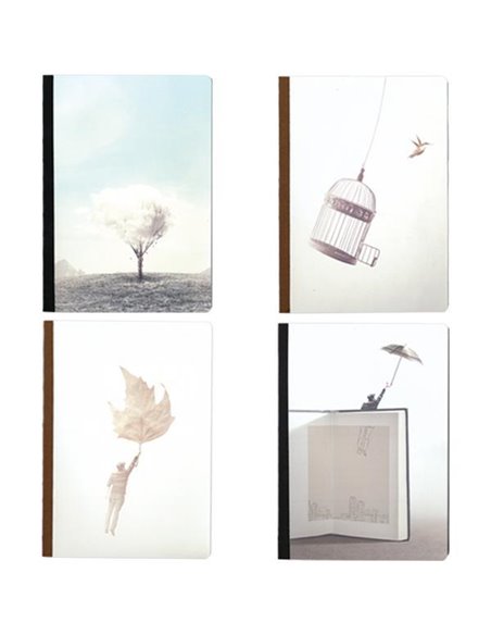 Next τετράδιο escape flexi 21x29εκ. 3θεμ. 96φ.