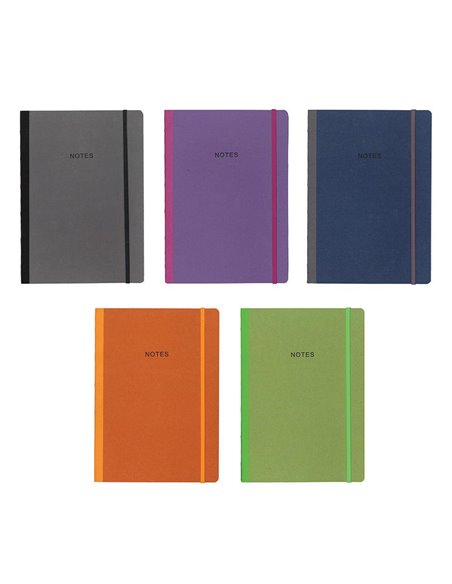 Next τετράδιο natural flexi 17x25εκ. 3θεμ. 96φ.