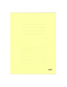 Next φάκελος αρχειοθέτησης με αυτιά μανίλα κίτρινος Υ35x25εκ.