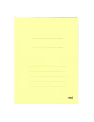 Next φάκελος αρχειοθέτησης με αυτιά μανίλα κίτρινος Υ35x25εκ.