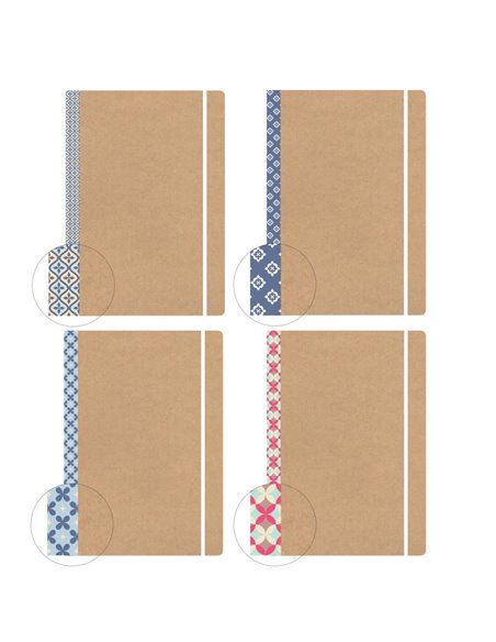 Next flexi patterns 17x24εκ, 192σελ, 2θεμ. με λάστιχο