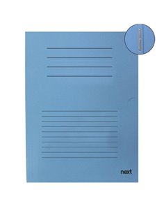 Next φάκελος με έλασμα μανίλα μπλε ανοιχτό Υ31x24εκ.
