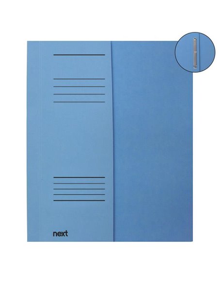 Next υποφάκελος με έλασμα μανίλα μπλε ανοιχτό Υ31x25εκ.