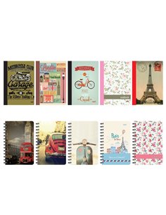 Next gallery 360° τετράδιο mini flexi 8x12εκ. 128σελ.