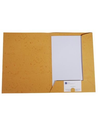 Νext φάκελος παρουσίασης (folder) skin μουσταρδί 250γρ. Υ32x24εκ. Δυνατότητα εκτύπωσης