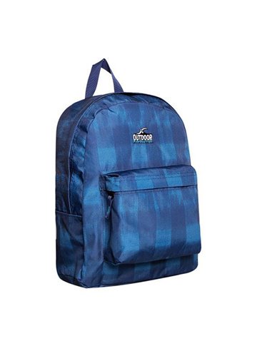 KALGAV τσάντα πλάτης Blue squares Υ41,5x13x31εκ.