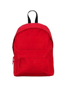 Τσάντα πλάτης με μπροστινή θήκη κόκκινη Υ38x28x12 εκ