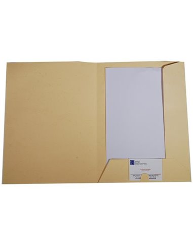 Νext φάκελος παρουσίασης (folder) leather skin κίτρινο 250γρ. Υ32x24εκ. Δυνατότητα εκτύπωσης