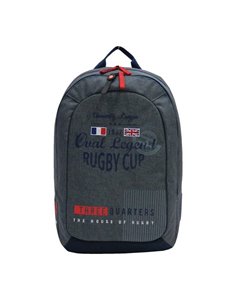 Bagtrotter τσάντα πλάτης oval legend γκρι 51x33x20εκ.