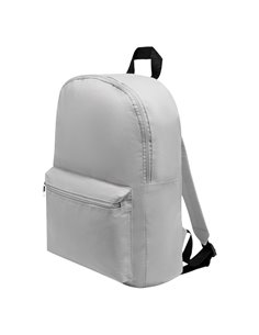 Τσάντα πλάτης με μπροστινή θήκη γκρι Υ39,5x30x10,5εκ.