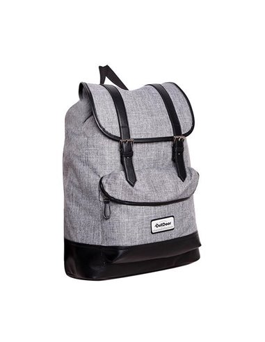 KALGAV σακίδιο πλάτης μαύρο γκρί Υ41x16,5x36εκ.