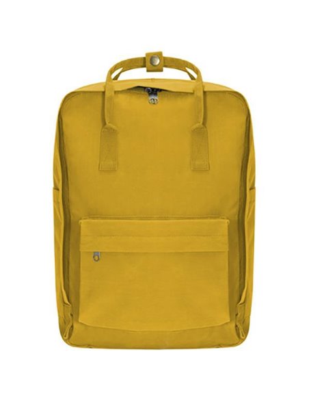 Σακίδιο πλάτης μουσταρδί Υ36x28εκ.